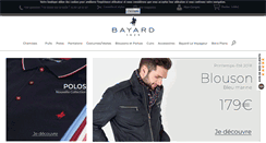 Desktop Screenshot of bayard-homme.fr